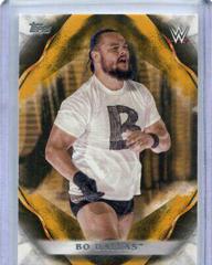 Bo Dallas [Gold] #12 Wrestling Cards 2019 Topps WWE Undisputed Prices