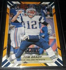 Tom Brady [Gold] #3 Football Cards 2016 Panini Score Chain Reaction Prices