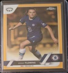 Jessie Fleming [Gold] #86 Soccer Cards 2022 Topps Chrome UEFA Women's Champions League Prices