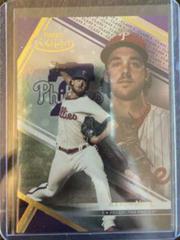 Aaron Nola [Class 3 Purple] #96 Baseball Cards 2021 Topps Gold Label Prices