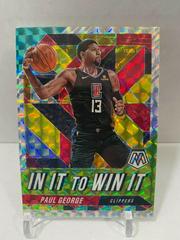 Paul George Basketball Cards 2019 Panini Mosaic in It to Win It Prices