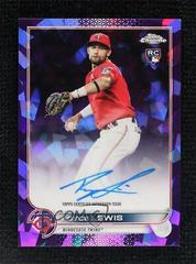 Royce Lewis [Purple] Baseball Cards 2022 Topps Chrome Update Sapphire Rookie Autographs Prices