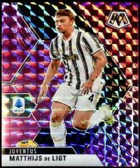 Matthijs de Ligt [Pink Mosaic] Soccer Cards 2020 Panini Mosaic Serie A Prices