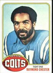 Raymond Chester #32 Football Cards 1976 Topps Prices