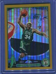 Paul Pierce [Gold Refractor] Basketball Cards 2003 Topps Chrome Prices