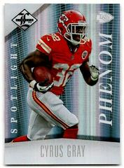 Cyrus Gray [Silver Spotlight] Football Cards 2012 Panini Limited Prices