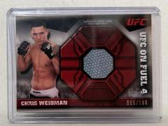 Chris Weidman Ufc Cards 2013 Topps UFC Knockout Fight Mat Relics Prices