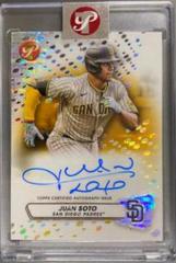 Juan Soto [Gold] #PA-JSO Baseball Cards 2023 Topps Pristine Autographs Prices