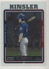 Ian Kinsler #214 Baseball Cards 2005 Topps Chrome Prices