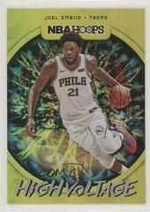 Joel Embiid #17 Basketball Cards 2019 Panini Hoops High Voltage Prices