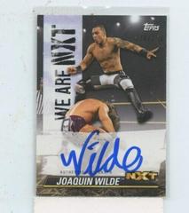 Joaquin Wilde Wrestling Cards 2021 Topps WWE We Are NXT Autographs Prices