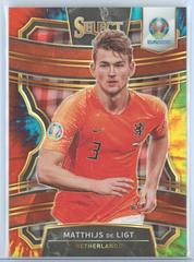 Matthijs de Ligt [Tie Dye Prizm] #86 Soccer Cards 2020 Panini Select UEFA Euro Prices