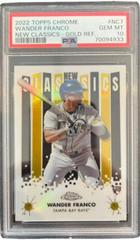 Wander Franco [Gold] Baseball Cards 2022 Topps Chrome New Classics Prices