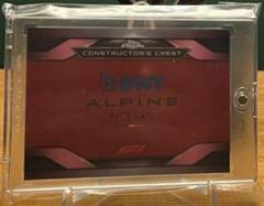 BWT Alpine F1 Team [Red Refractor] #CC-ALP Racing Cards 2023 Topps Chrome Formula 1 Constructor’s Crest Prices