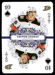 Trevor Zegras #10 Hockey Cards 2022 O Pee Chee Playing Cards Prices