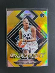 Napheesa Collier [Gold] #1 Basketball Cards 2022 Panini Prizm WNBA Emergent Prices