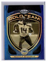 DK Metcalf [Blue] #GT-12 Football Cards 2021 Panini Certified Gold Team Prices