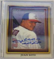 Juan Soto #PG-1 Baseball Cards 2022 Topps Gallery Portrait Autographs Prices