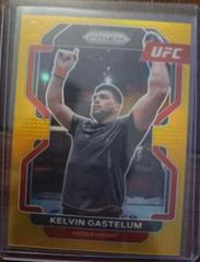 Kelvin Gastelum [Gold] #176 Ufc Cards 2022 Panini Prizm UFC Prices