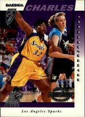 Daedra Charles #22 Basketball Cards 1997 Pinnacle Inside WNBA Prices