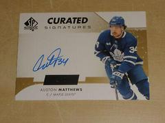 Auston Matthews Hockey Cards 2022 SP Authentic Curated Signatures Prices