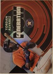 Yordan Alvarez #GN-15 Baseball Cards 2022 Topps Generation Now Prices