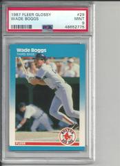 Wade Boggs Baseball Cards 1987 Fleer Glossy Prices