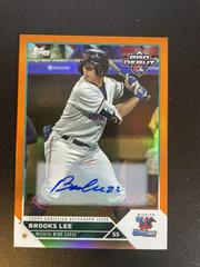 Brooks Lee [Autograph Orange] Baseball Cards 2023 Topps Pro Debut Prices