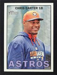 Chris Carter #308 Baseball Cards 2016 Topps Heritage Prices