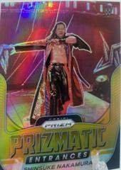 Shinsuke Nakamura [Gold Prizm] #12 Wrestling Cards 2022 Panini Prizm WWE Prizmatic Entrances Prices