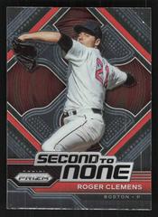 Roger Clemens #SN10 Baseball Cards 2023 Panini Prizm Second to None Prices