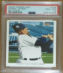 Derek Jeter [Batting] #236 Baseball Cards 2002 Topps 206 Prices
