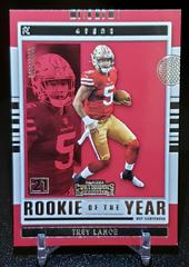 Trey Lance #ROY-TLA Football Cards 2021 Panini Contenders Rookie of the Year Prices