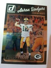 Aaron Rodgers [Press Proof Silver] #104 Football Cards 2016 Panini Donruss Prices