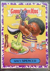 Spicy SPENCER [Purple] #81a Garbage Pail Kids Food Fight Prices