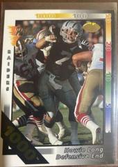 Howie Long [1000 Stripe] Football Cards 1992 Wild Card Prices