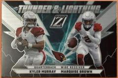 Kyler Murray , Marquise Brown [Silver] #TL-KM Football Cards 2022 Panini Zenith Thunder and Lightning Prices
