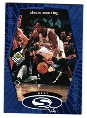 Alonzo Mourning [Blue] #SQ14 Basketball Cards 1998 UD Choice Starquest Prices