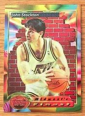 John Stockton [Refractor] Basketball Cards 1993 Finest Prices