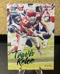 Travis Kelce [Green] #3 Football Cards 2020 Panini Luminance Prices