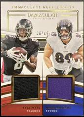 Kyle Pitts / Mark Andrews #26 Football Cards 2023 Panini Immaculate Dual Jersey Prices