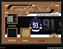 Steven Stamkos [Bronze] Hockey Cards 2021 Leaf Lumber Complete Stick Prices