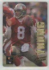 Steve Young [Braille] Football Cards 1993 Action Packed Quarterback Club Prices