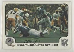 Detroit Lions Motor City Might #35 Football Cards 1977 Fleer Team Action Prices