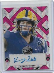 Kenny Pickett [Prismatic Pink] Football Cards 2022 Leaf Portrait Metal Draft Prices