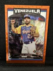 Jose Altuve [Orange Cracked Ice] Baseball Cards 2023 Topps World Classic 2006 Prices