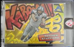 Matthew Stafford [Gold] #KH-2 Football Cards 2022 Panini Absolute Kaboom Horizontal Prices