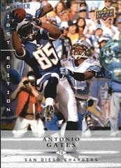 Antonio Gates #118 Football Cards 2008 Upper Deck First Edition Prices