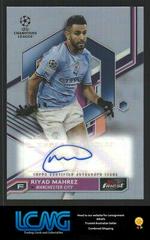 Riyad Mahrez Soccer Cards 2022 Topps Finest UEFA Club Competitions Autographs Prices