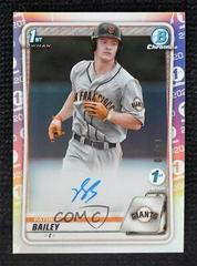 Patrick Bailey Baseball Cards 2020 Bowman Draft 1st Edition Chrome Autographs Prices